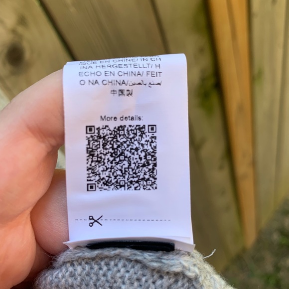 Shein Womans Grey Tie Up Cardigan Large LG - Picture 7 of 9